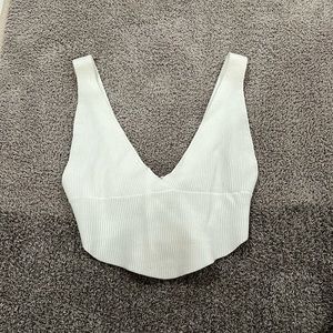 Grey Bandit crop top